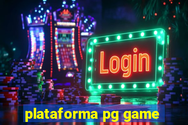 plataforma pg game