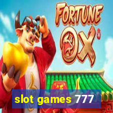 slot games 777