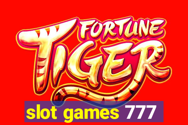 slot games 777