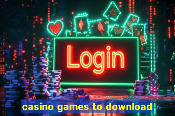 casino games to download