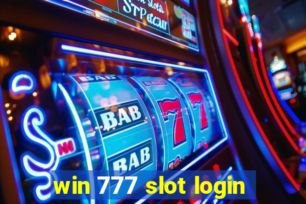 win 777 slot login