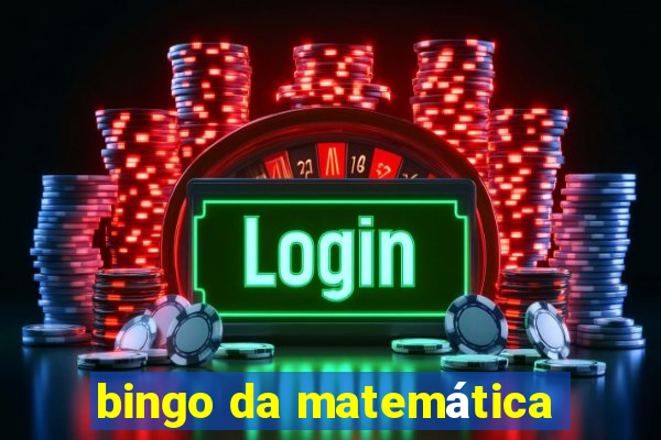 bingo da matemática