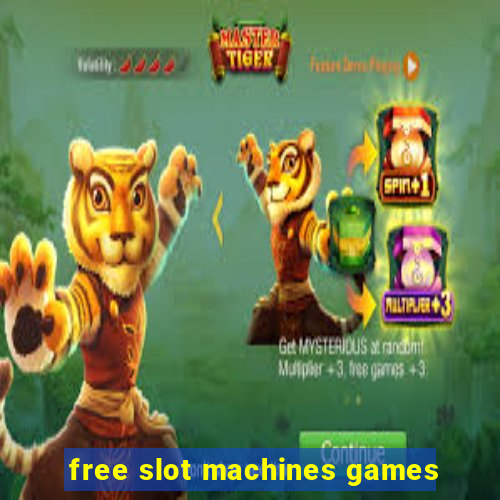 free slot machines games