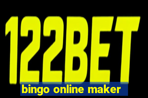 bingo online maker