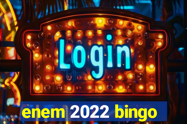 enem 2022 bingo