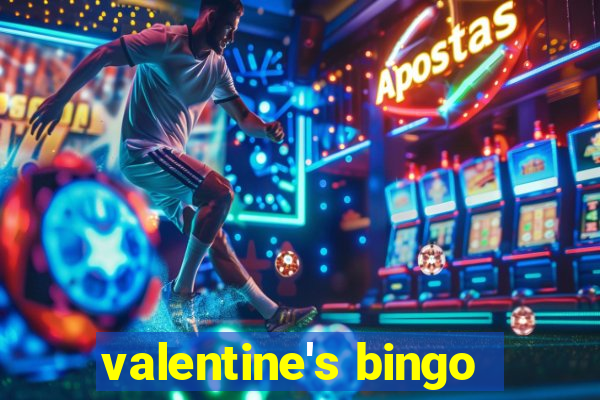 valentine's bingo