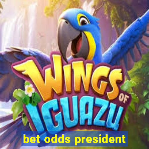 bet odds president