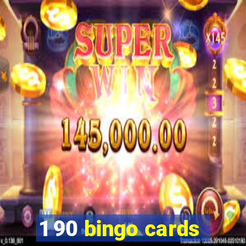 1 90 bingo cards