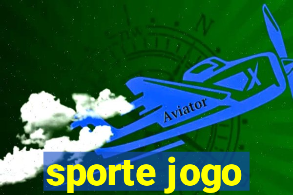 sporte jogo