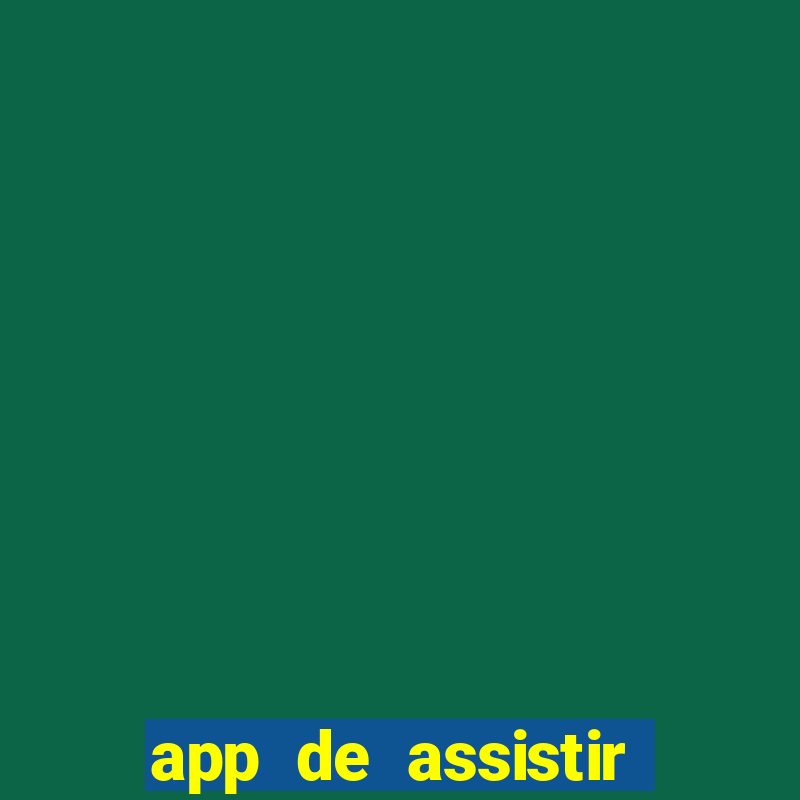 app de assistir jogos ao vivo