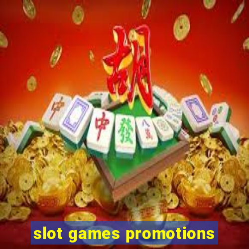 slot games promotions