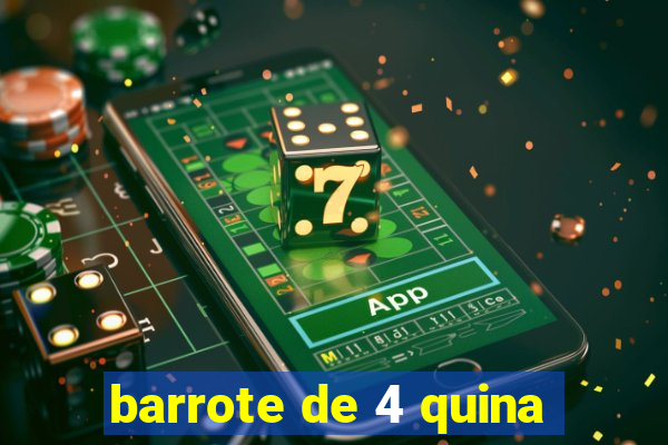 barrote de 4 quina