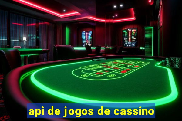 api de jogos de cassino