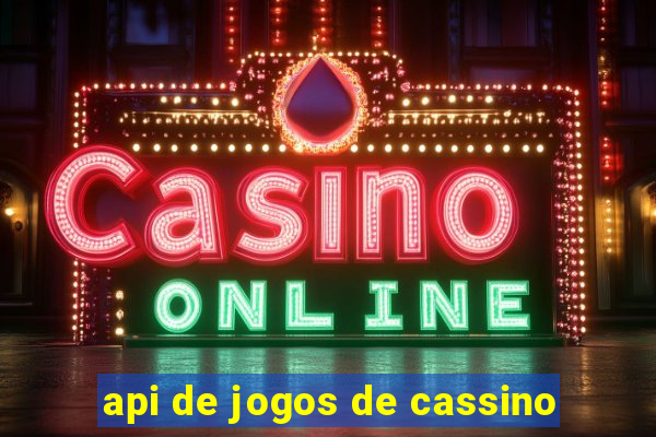 api de jogos de cassino