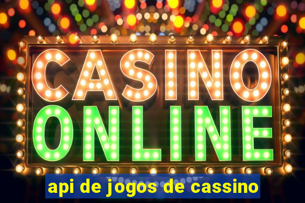 api de jogos de cassino