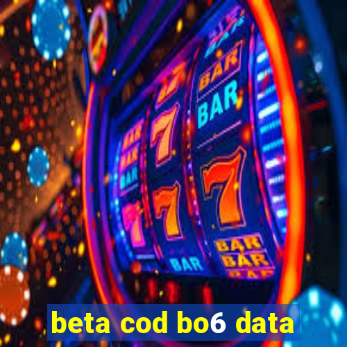 beta cod bo6 data