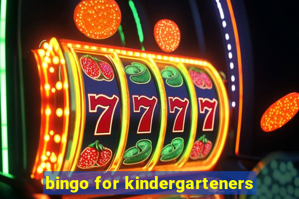 bingo for kindergarteners