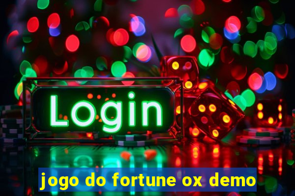 jogo do fortune ox demo