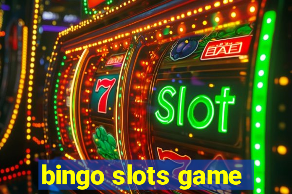 bingo slots game