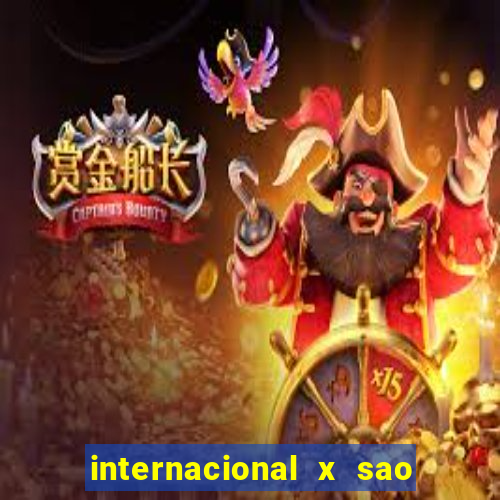 internacional x sao paulo palpites