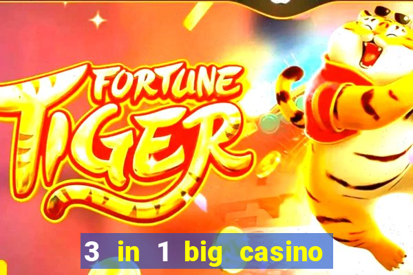 3 in 1 big casino game set