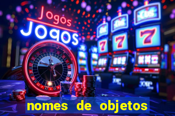 nomes de objetos de origem tupi guarani