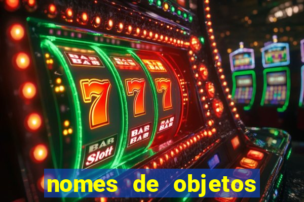 nomes de objetos de origem tupi guarani