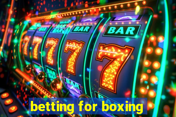 betting for boxing