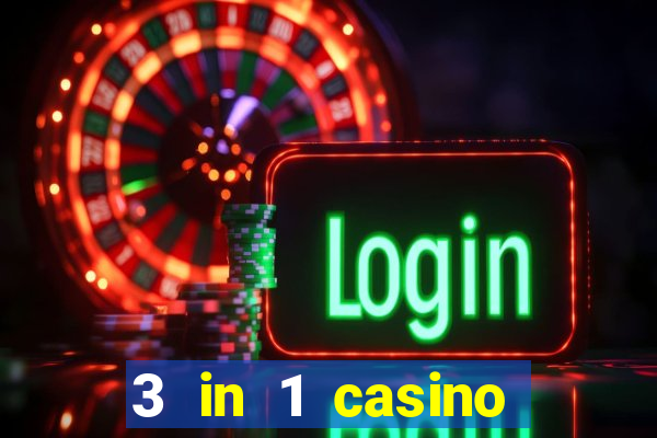 3 in 1 casino game set