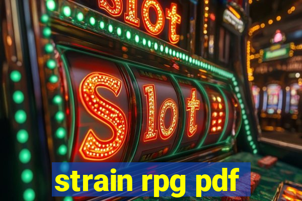 strain rpg pdf