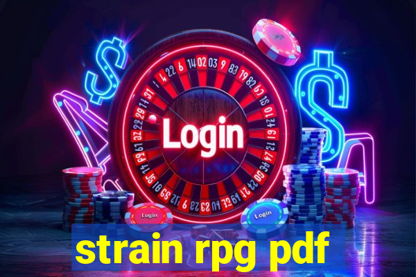 strain rpg pdf