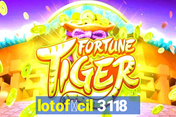 lotof谩cil 3118