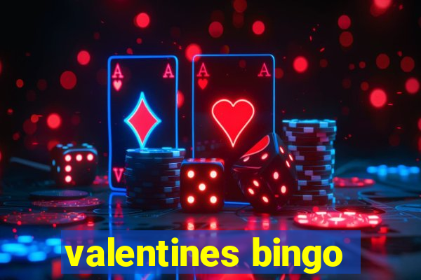 valentines bingo