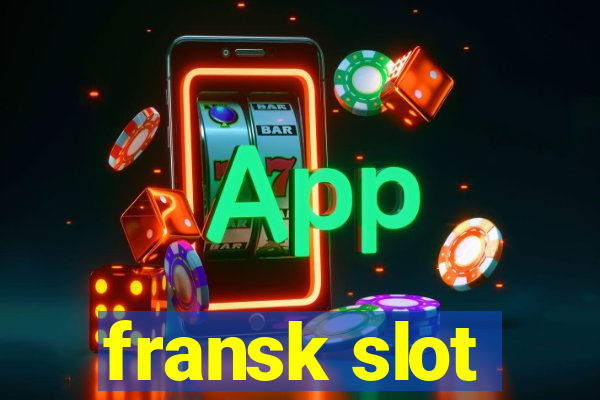 fransk slot