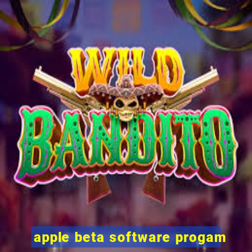 apple beta software progam