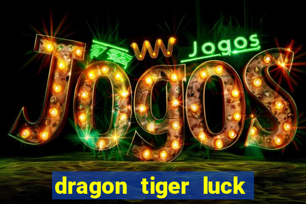 dragon tiger luck demo pg slot