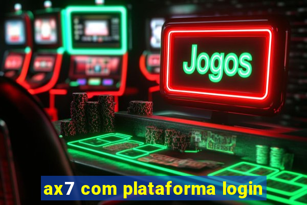 ax7 com plataforma login