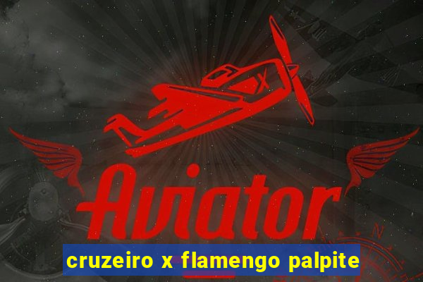 cruzeiro x flamengo palpite