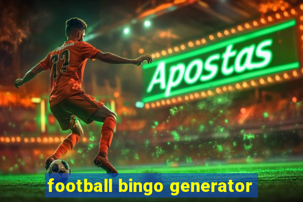 football bingo generator