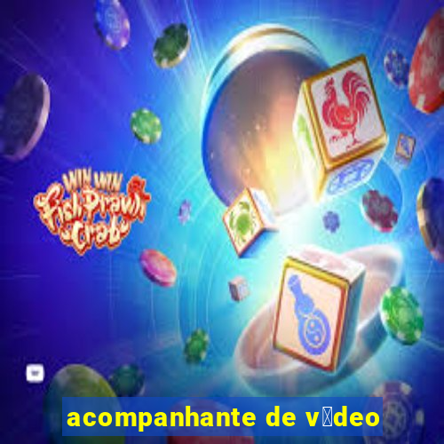 acompanhante de v铆deo