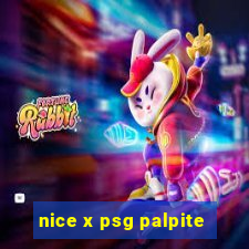 nice x psg palpite