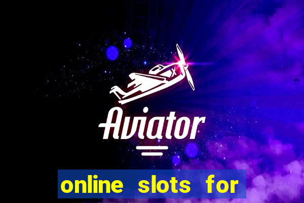 online slots for real cash