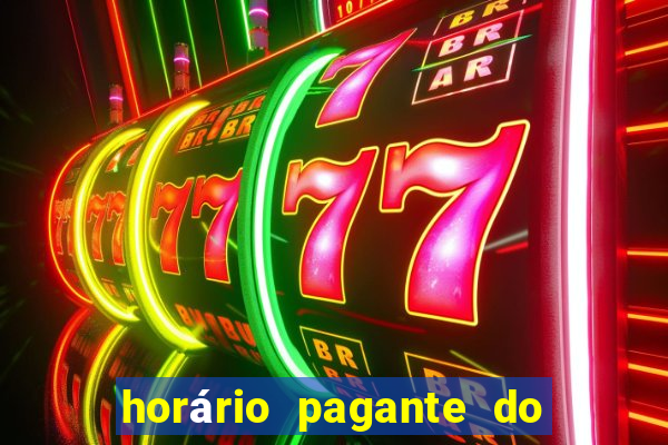 horário pagante do fortune tiger