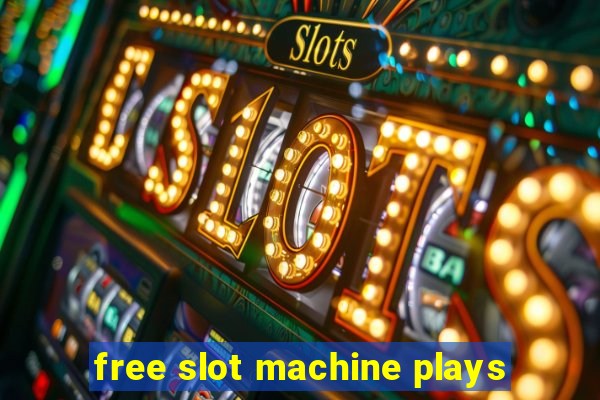 free slot machine plays