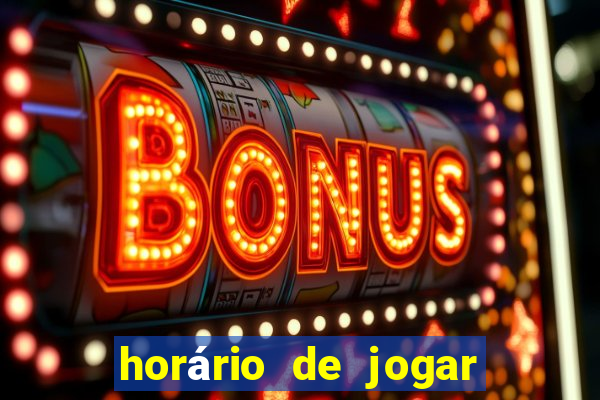 horário de jogar fortune ox