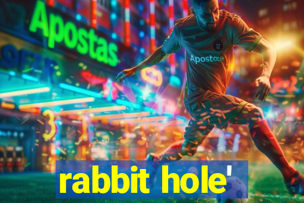 rabbit hole'