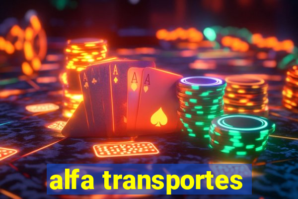 alfa transportes