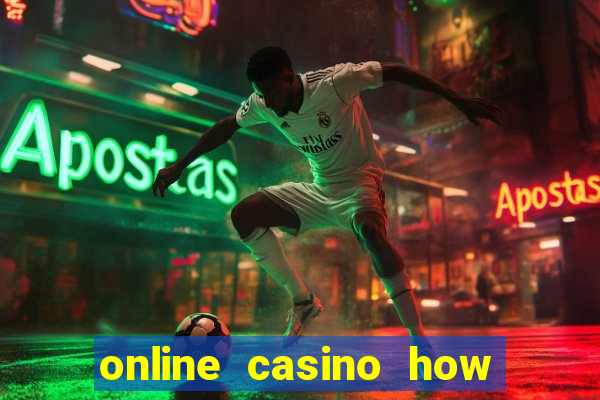 online casino how to win