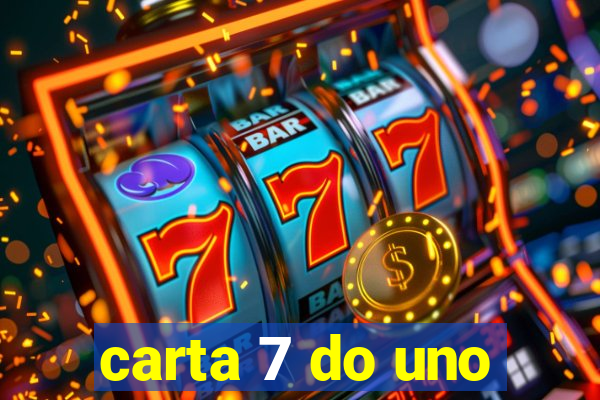 carta 7 do uno