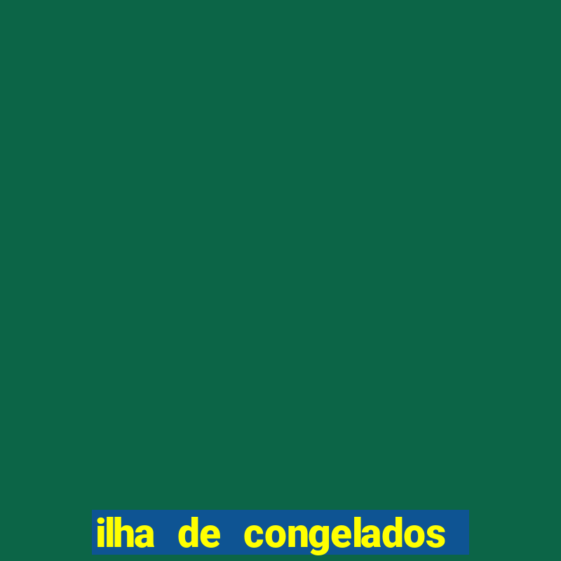 ilha de congelados 3 metros